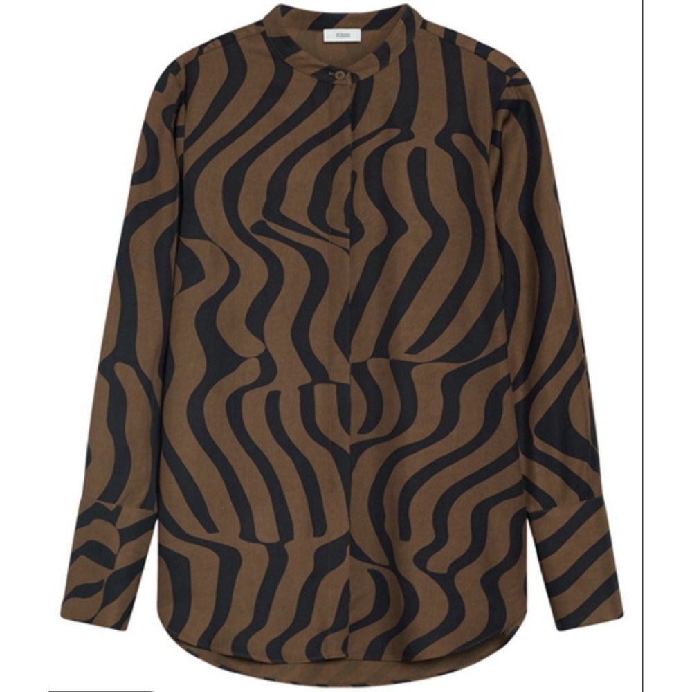 CLOSED Basic Shirt Golden Wood Women's Size Small Retail $267
